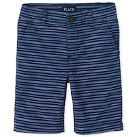 Boys Striped Chino Shorts2
